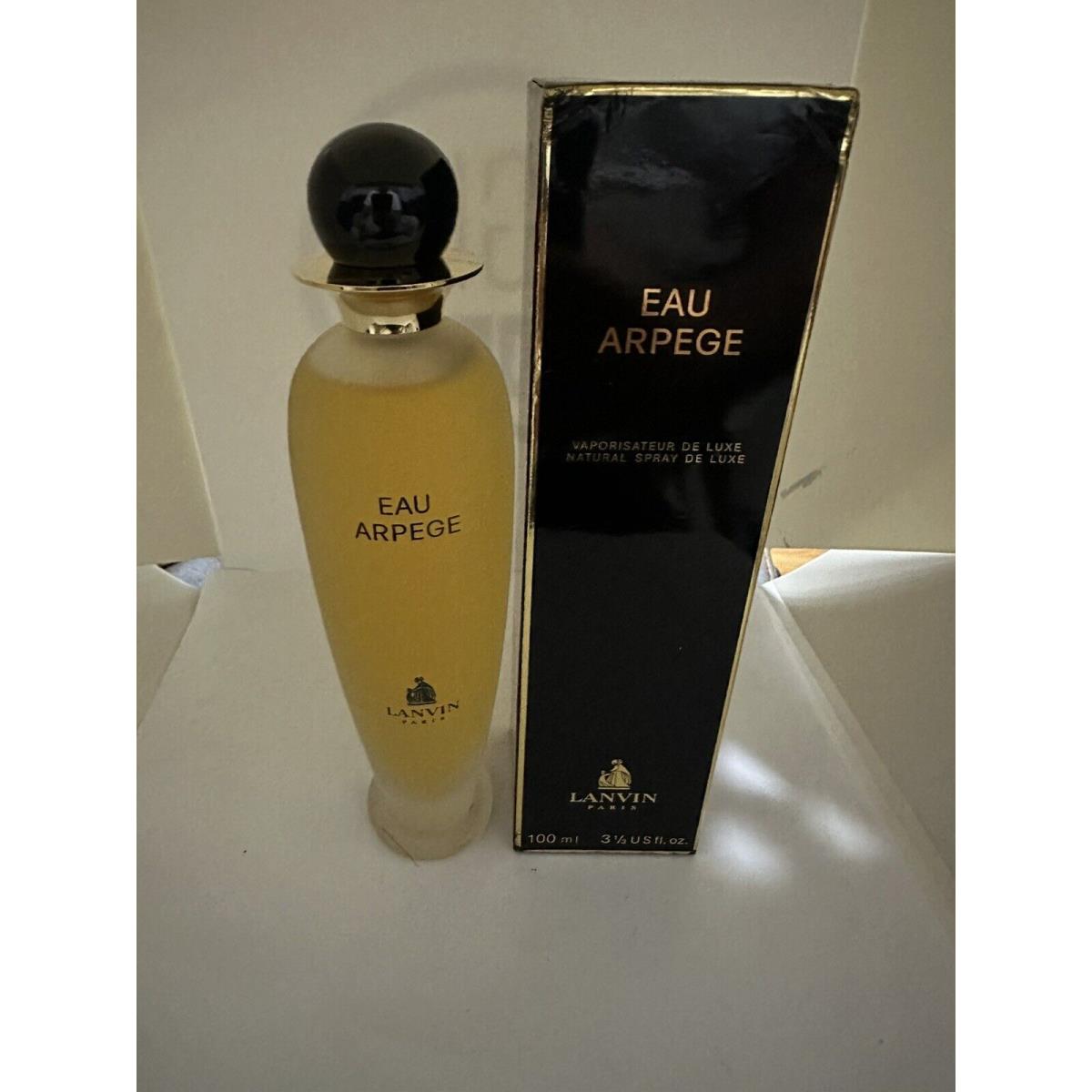 Vintage Eau Arpege Lanvin Paris 31/3Perfume 100 Ml Spray