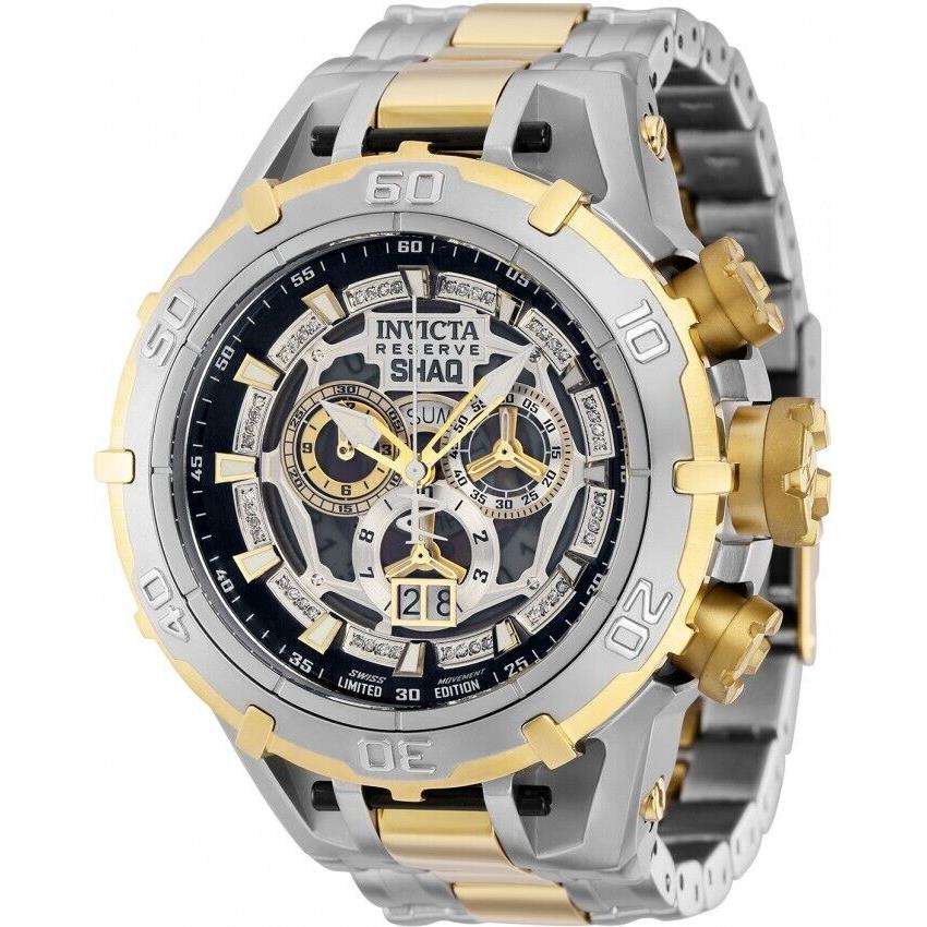 Invicta Reserve Shaq Subaqua Ocean Warrior Swiss Diamond Limited Ed Watch 37739 - Aqua