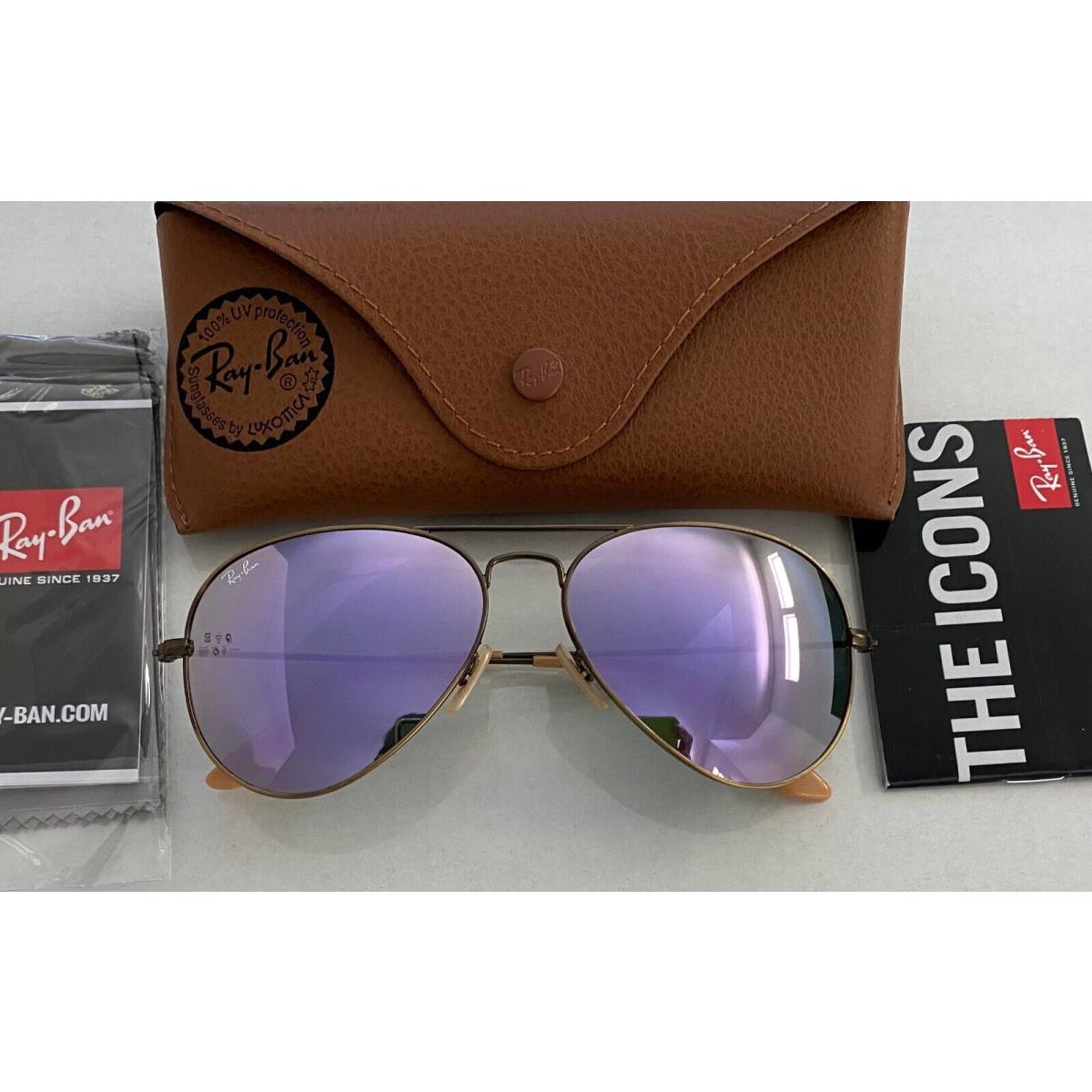 RB3025 167/4K Sunglasses Bronze 58/14mm Ray Ban