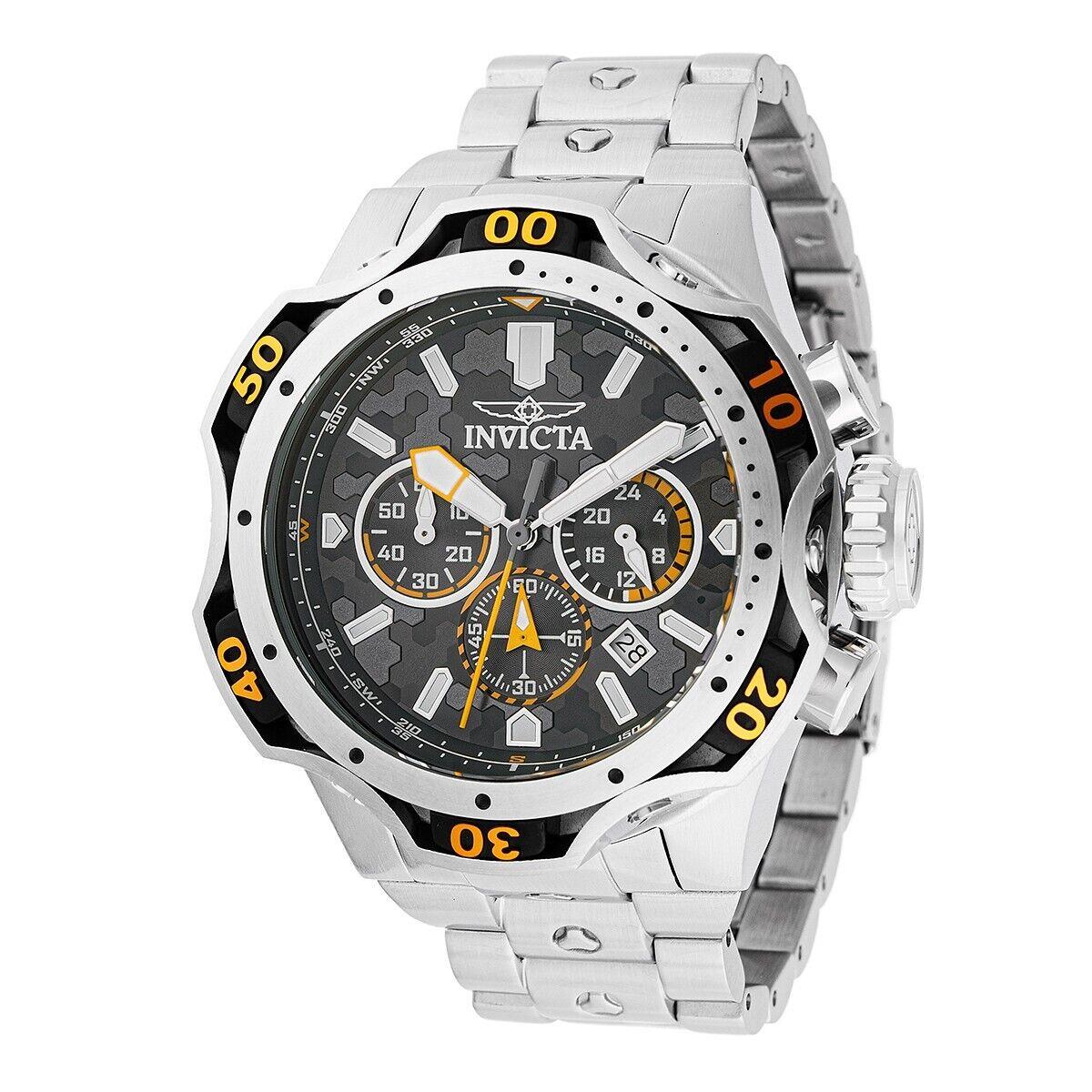 Invicta Venom Combat Men`s Watch - 52.5mm Steel 47756