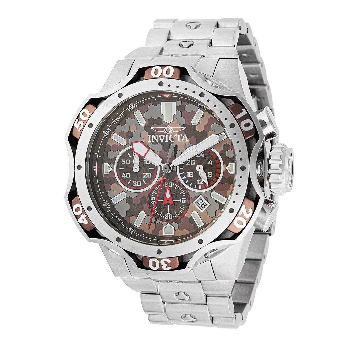 Invicta Venom Combat Men`s Watch - 52.5mm Steel 47757