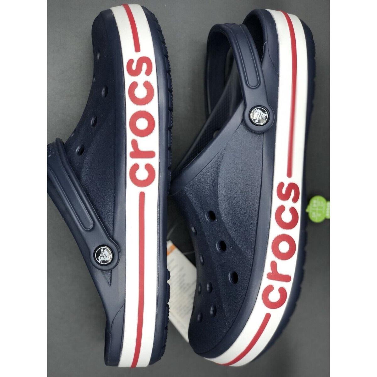 Crocs Bayaband Shoes Clogs Comfort Casual Slip On Blue Men`s Size 13 Women 15