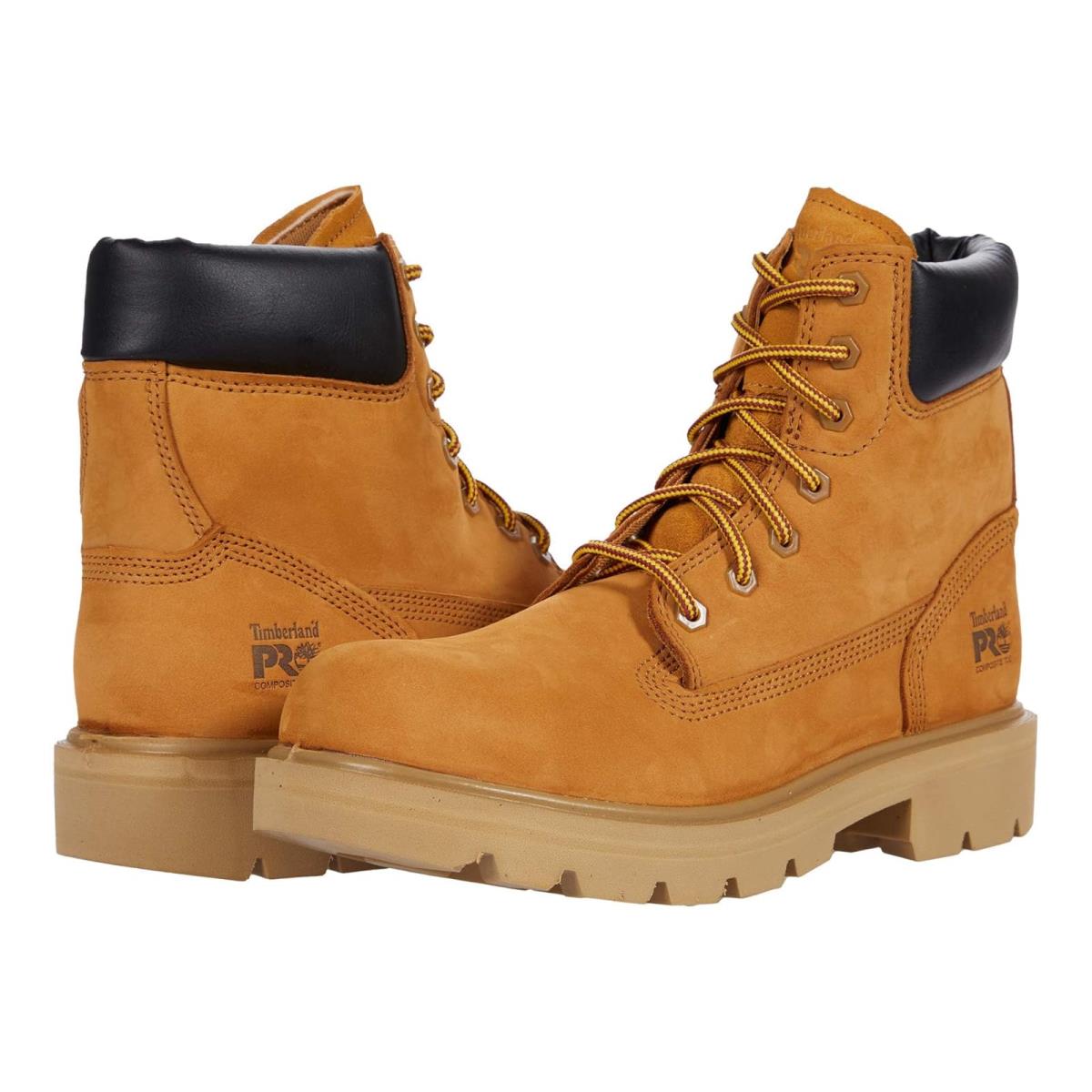 Unisex Boots Timberland Pro Sawhorse 6 Composite Safety Toe Wheat 1