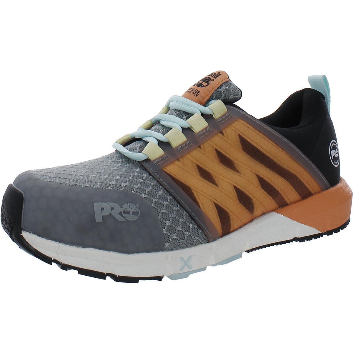 Timberland Womens Radius Composite Toe Work Safety Shoes Sneakers Bhfo 7967 - Grey/Black/Orange