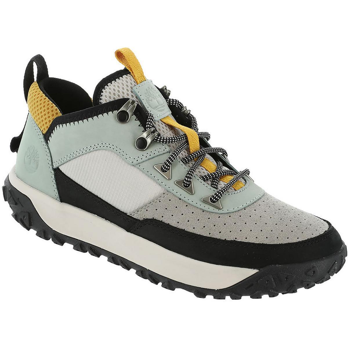 Timberland Womens Greenstride Motion 6 Lace Up Work Safety Shoes Bhfo 6581 - Light Gray