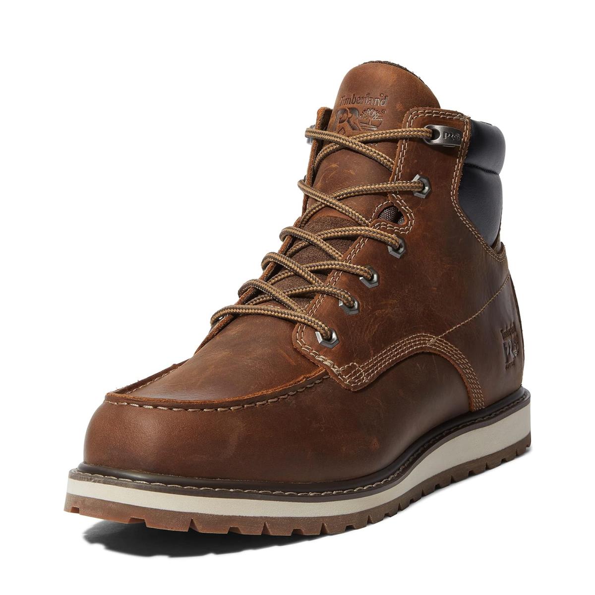 Man`s Boots Timberland Pro Irvine Wedge 6 Soft Toe Cathay Spice Brown2024 NEW