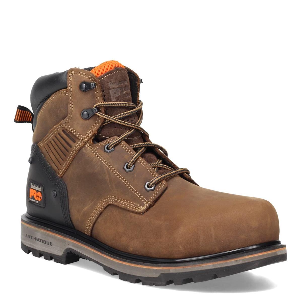 Man`s Boots Timberland Pro Ballast 6 Composite Safety Toe Mocha Brown