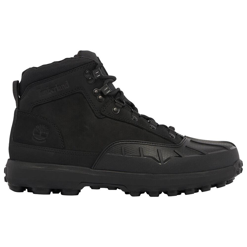 Timberland Euro Hiker Converge `shelled Toe` Men`s Black/black Casual Boots