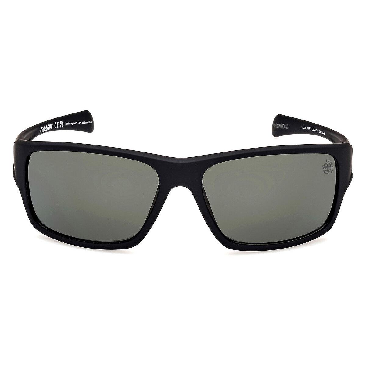 Timberland TB00017 Sunglasses Men Matte Black 61mm