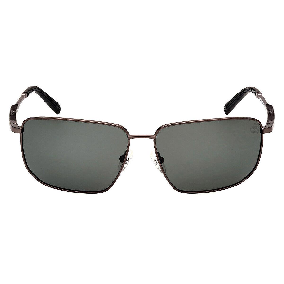 Timberland TB00010 Sunglasses Men Matte Dark Ruthenium 61mm