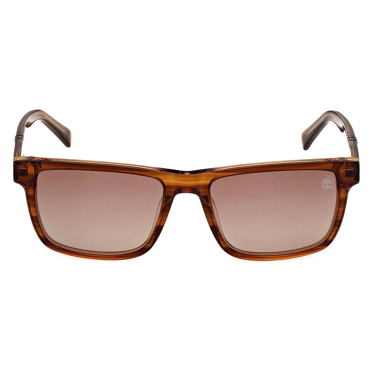 Timberland TB00020 Sunglasses Men Light Brown 55mm