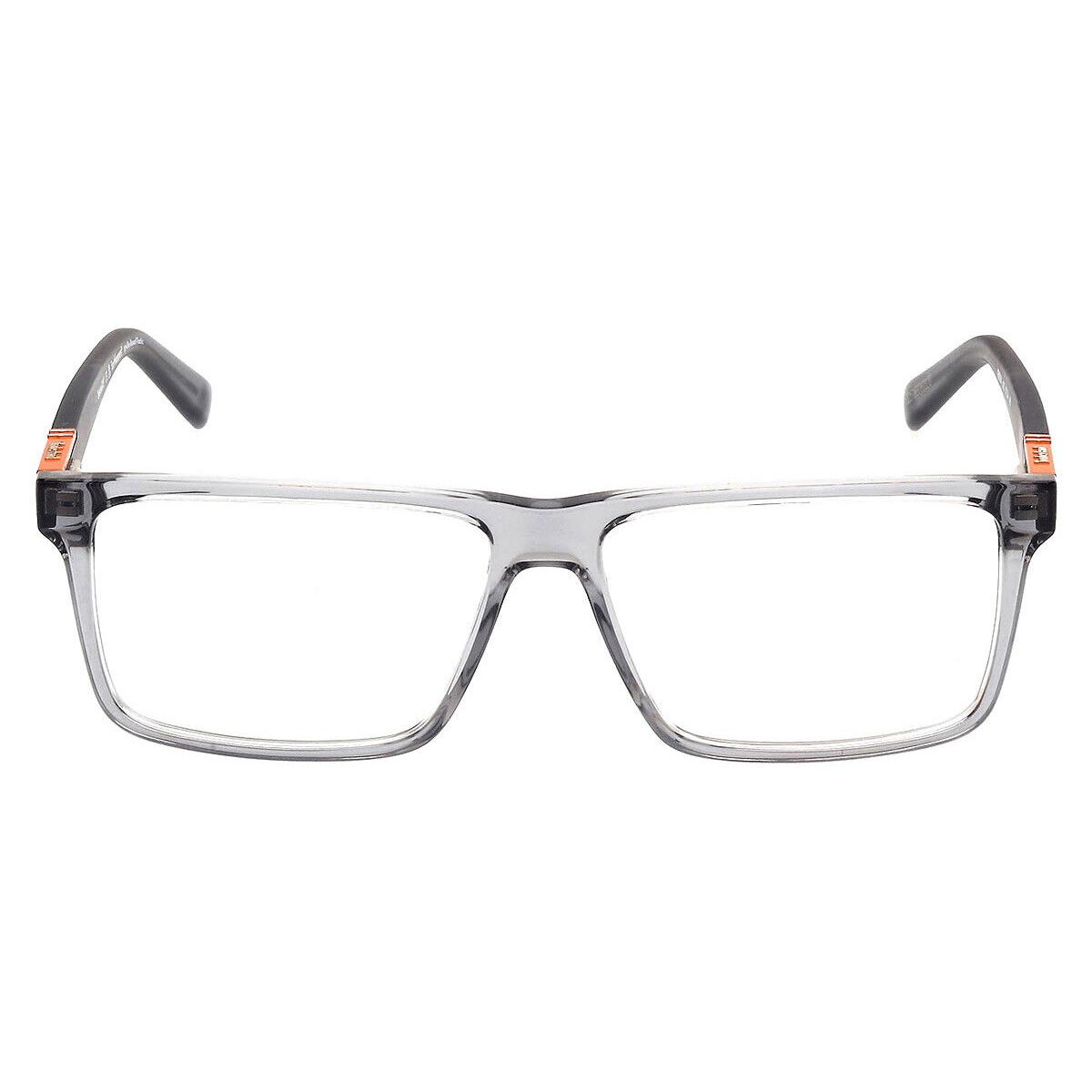 Timberland TB50004 Eyeglasses Men Shiny Gray 57mm