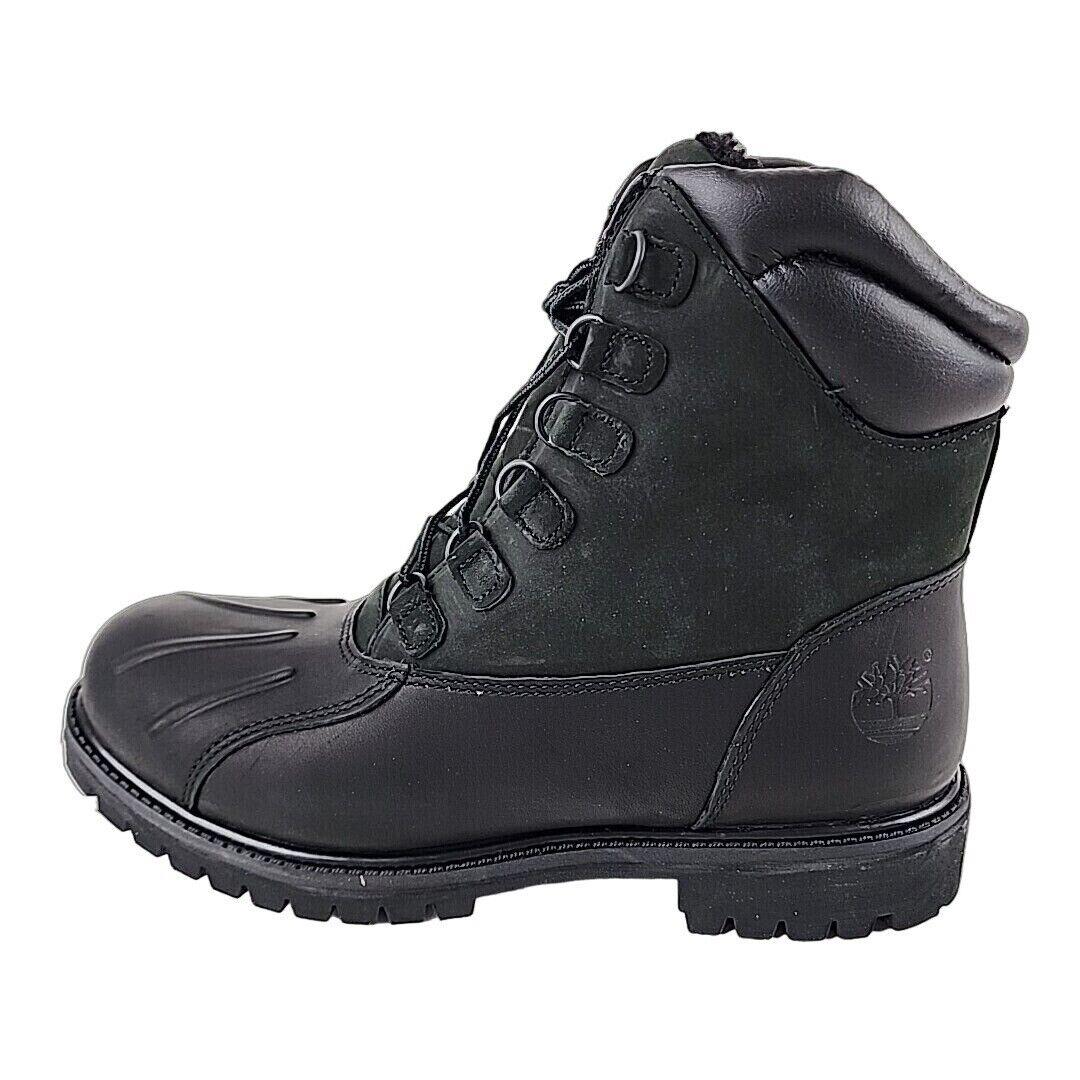 Timberland Men`s Marketing 110 Duckie 6031R Boots Winter Waterproof Black SZ 11