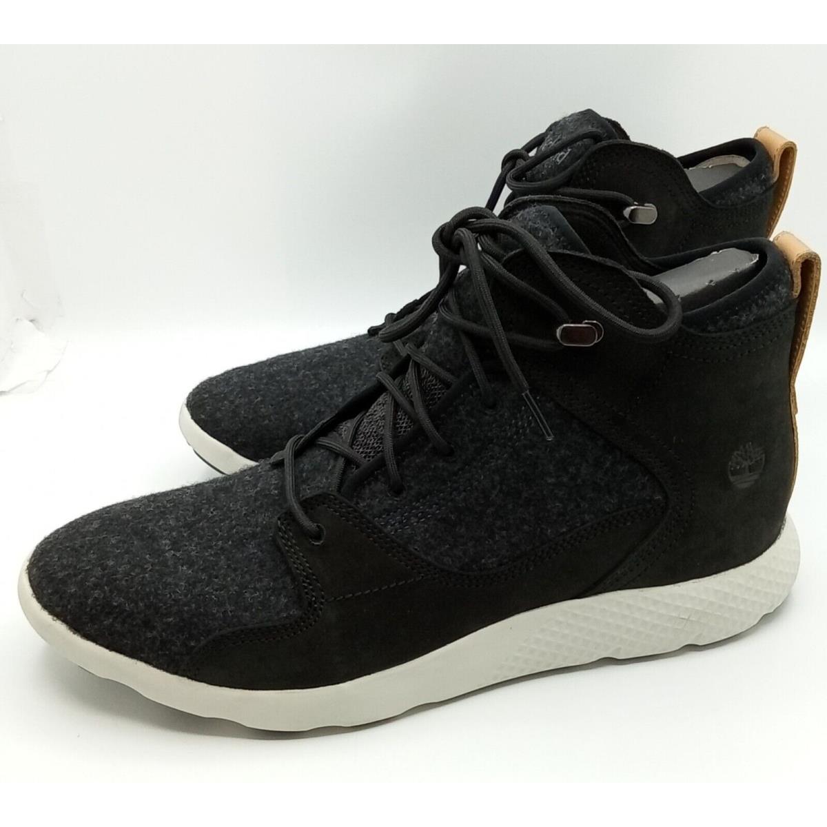 Timberland Flyroam Nxt Wool Chukka Boots Black Men`s Size 12