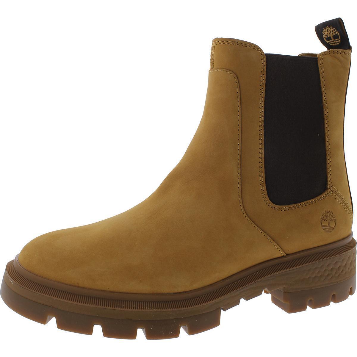 Timberland Womens Cortina Valley Tan Chelsea Boots 8 Medium B M Bhfo 4322 - Wheat