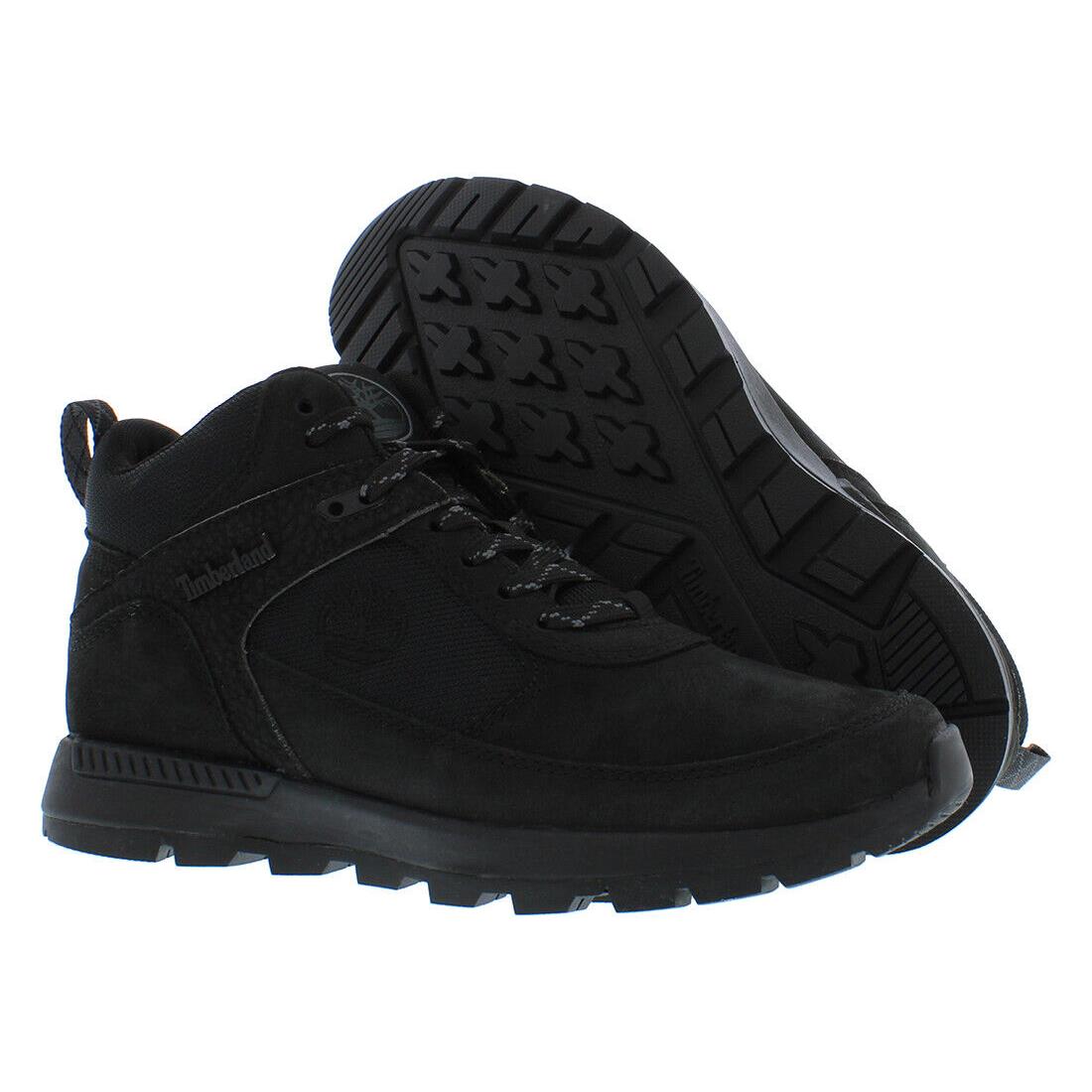 Timberland Field Trekker Mid Womens Shoes Size 9.5 Color: Black Nubuck - Black Nubuck, Main: Black