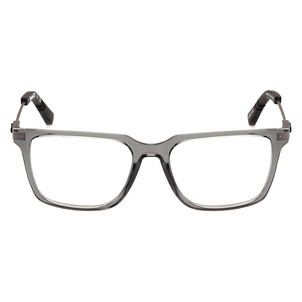 Timberland TB50016 Eyeglasses Men Shiny Gray 55mm