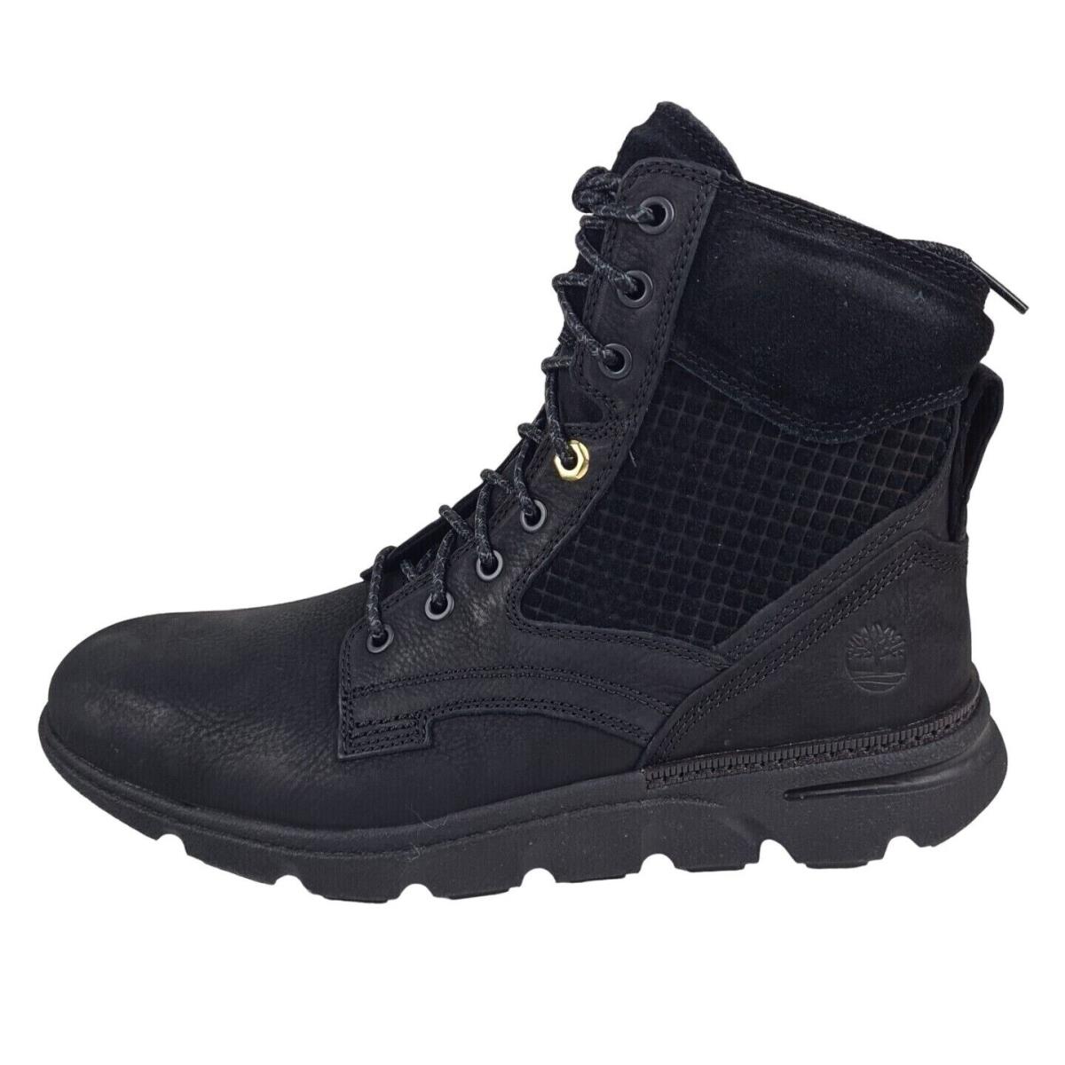 Timberland Men`s Eagle Bay Casual Boot Military TB0A1JRS Hiking Black Sz 13