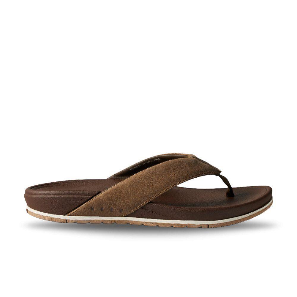 Reef Men`s Cushion Bonzer LE Flip Flop Sandals - Toffee