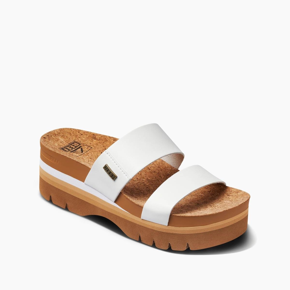 Reef Women`s Cushion Vista Higher Sandal - Cloud