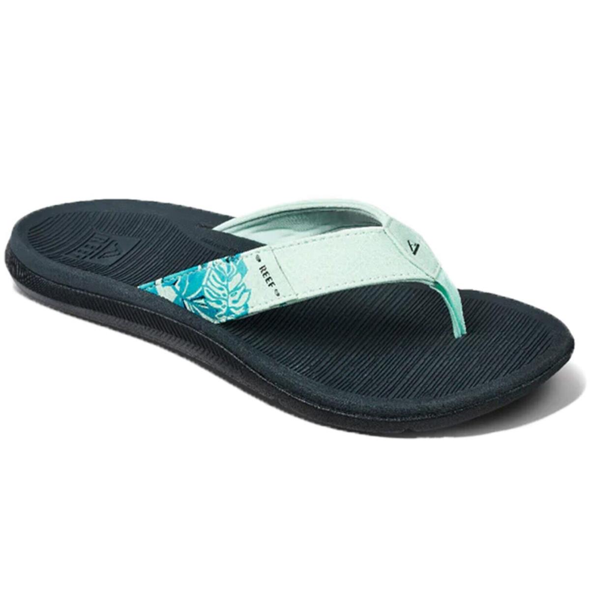 Reef CI7129 Women`s Santa Ana Mint Boat Friendly Arc Support Comfort Sandal