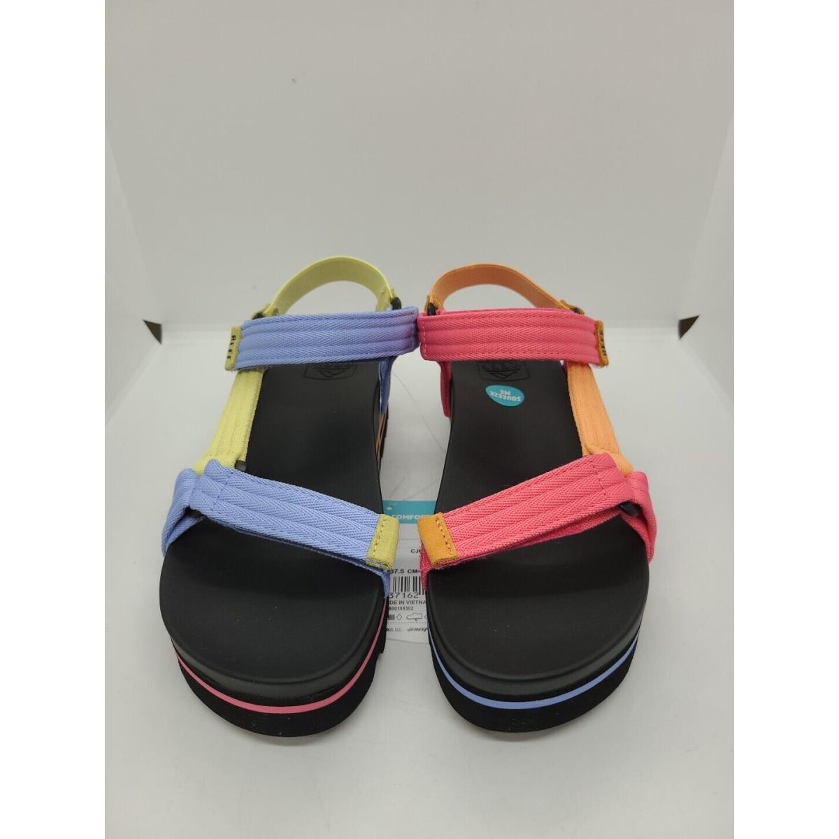 Reef Cushion Rem Hi Platform Sandals - Multi-colored Size 7