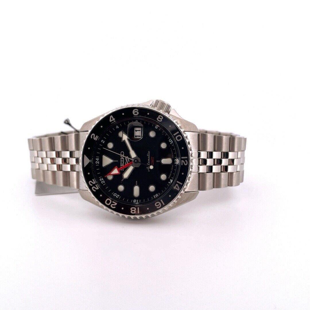 Seiko 5 Sports Skx Sports Style Gmt Series 42.5mm Men s Watch Black Dial