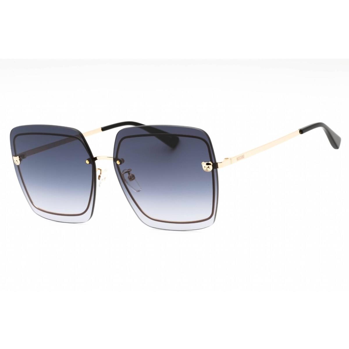 Moschino Women`s Sunglasses Grey Butterfly Metal Frame MOS085/G/S 0KB7 9O - Frame: Grey, Lens: Dark Grey Sf