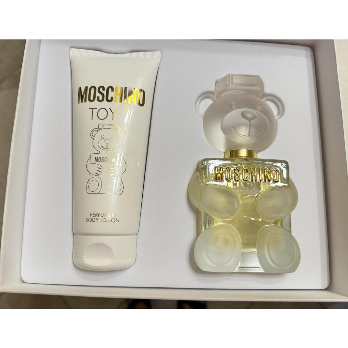 Moschino Toy 2 Women`s 2PC Gift Set Parfum and Body Lotion