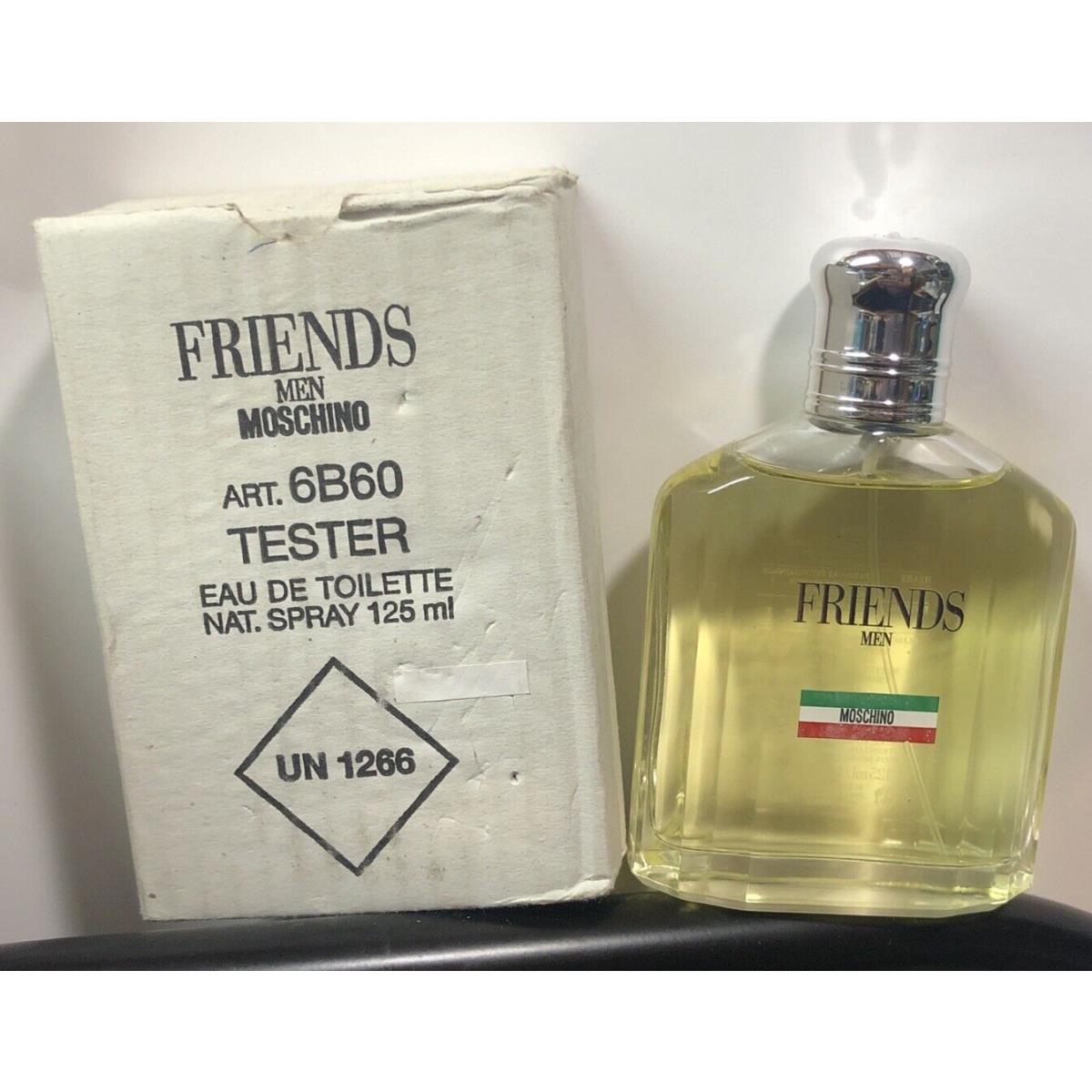 Friends Men BY Moschino Eau DE Toilette Spray 4.2 oz/125 ml TT Wht Box