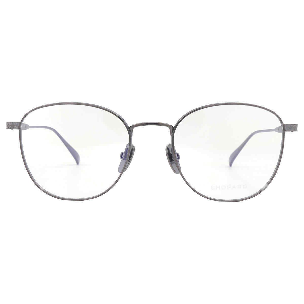 Chopard Demo Round Unisex Eyeglasses VCHC55M 0584 52 VCHC55M 0584 52