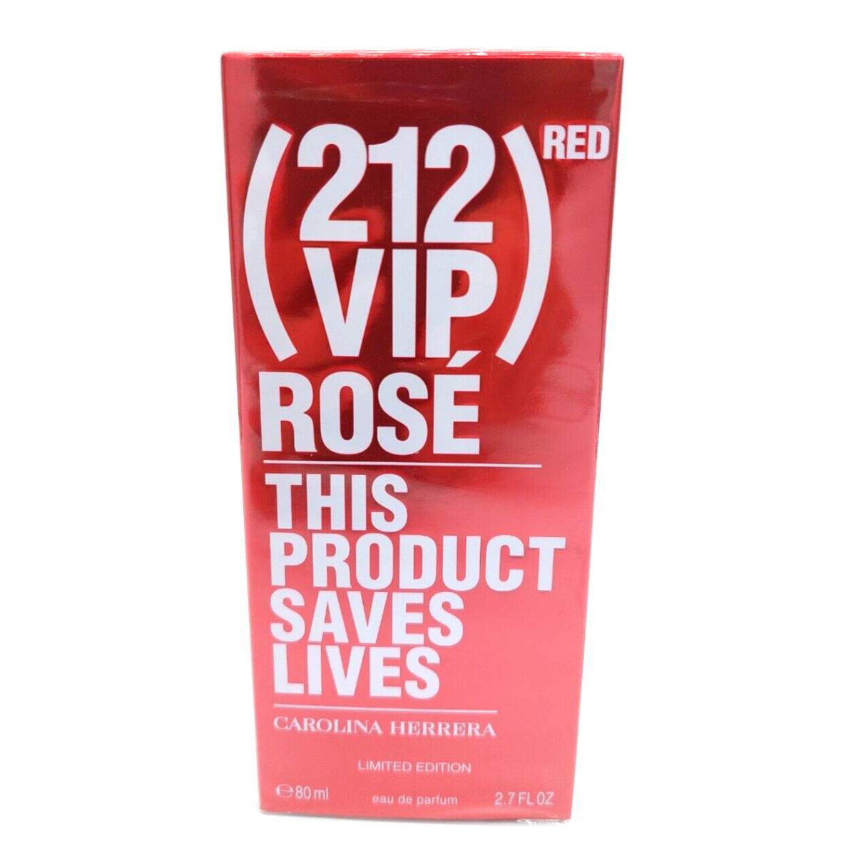 Carolina Herrera 212 Vip Rose Red 80ml Women`s Eau de Parfum