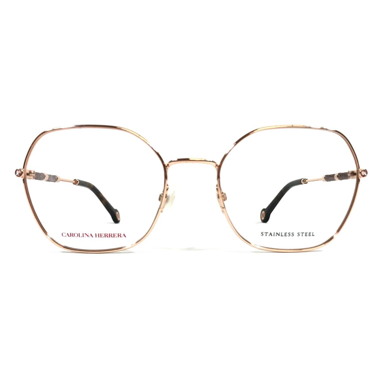 Carolina Herrera Eyeglasses Frames HER0173 Ddb Gold Copper Full Rim 54-20-145