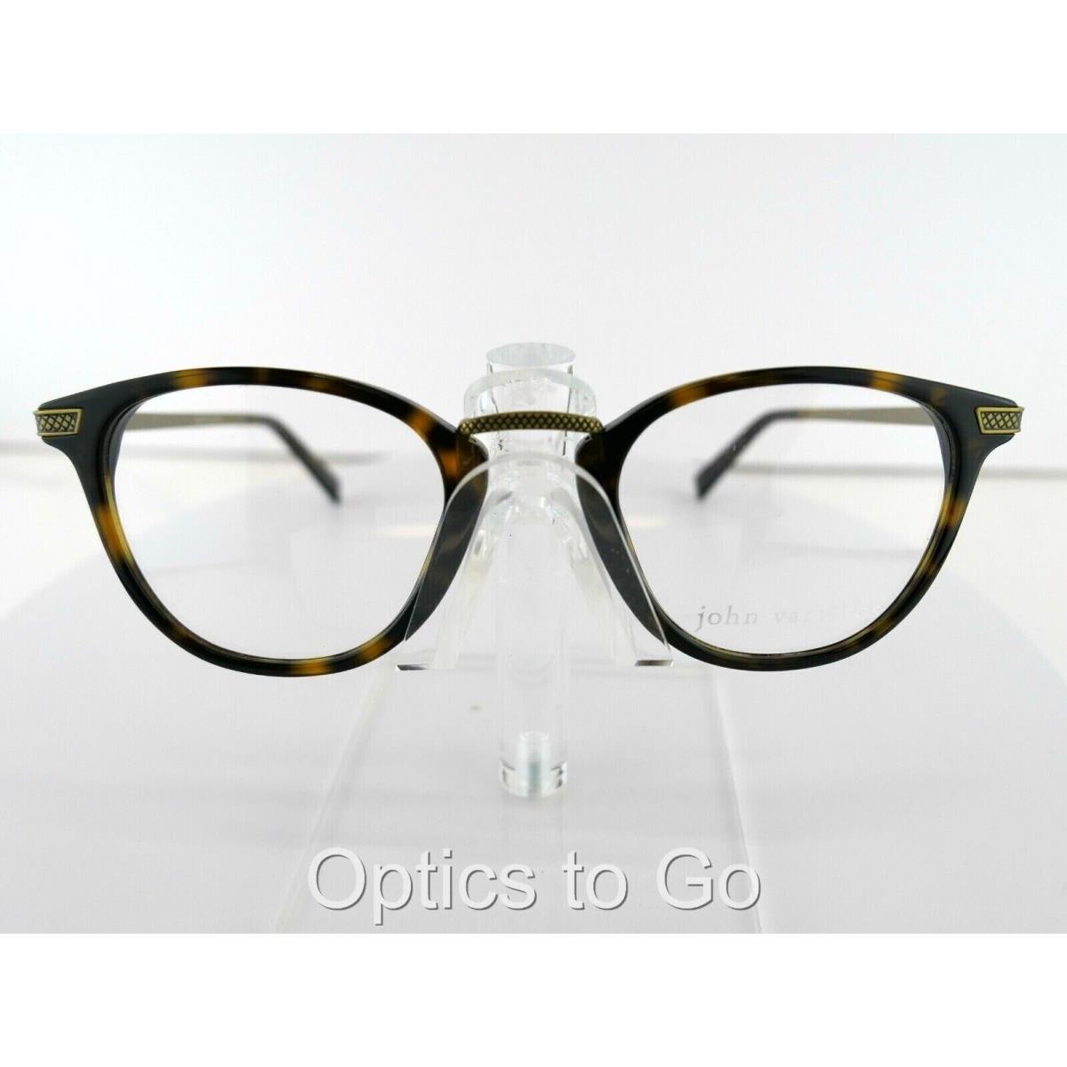 John Varvatos V 372 Tortoise 48-21-145 Eyeglasses Frames