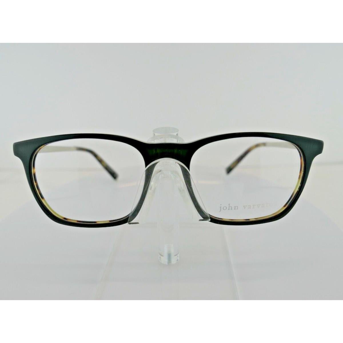 John Varvatos V 406 Black / Tortoise 53-18-145 Eyeglasses Frames