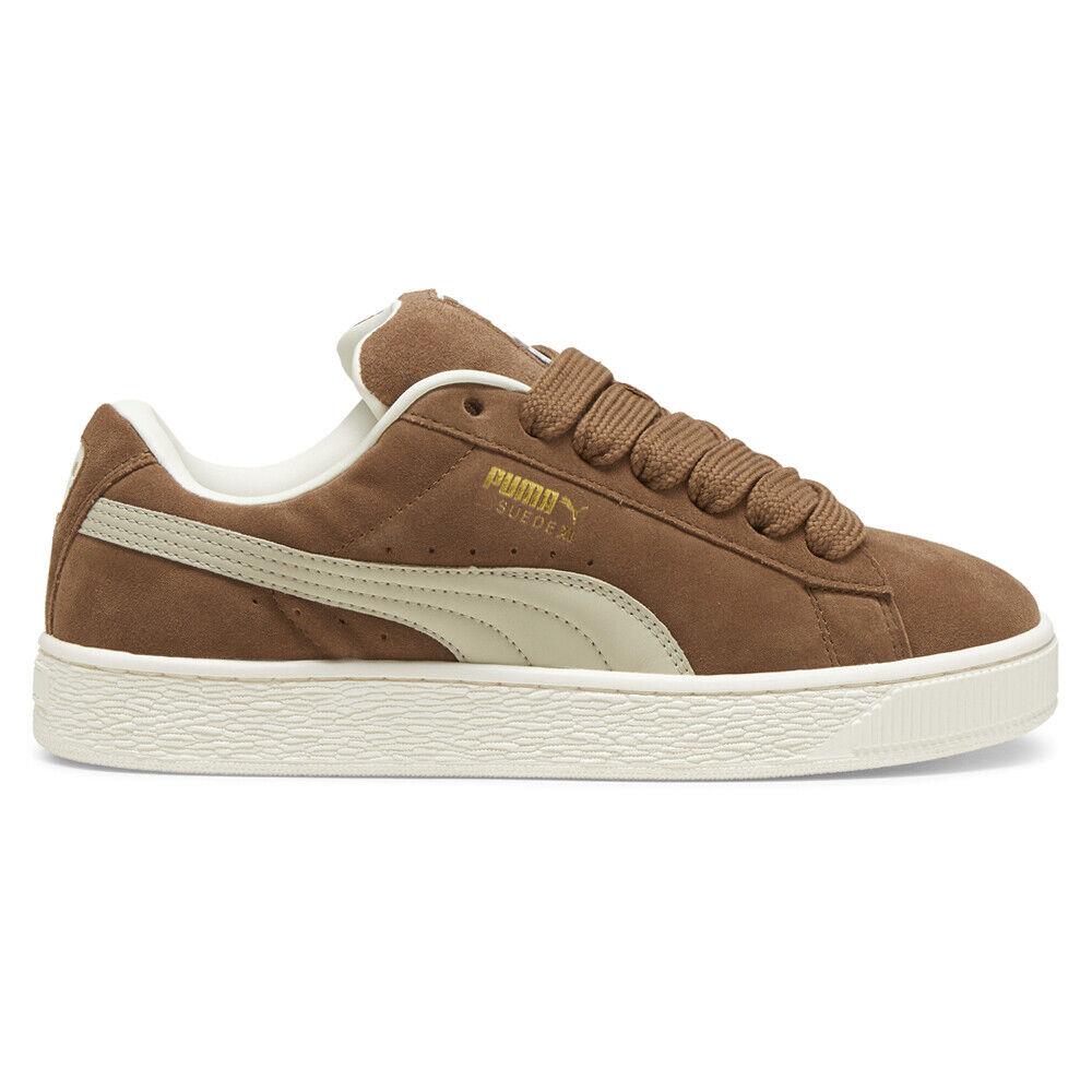 Puma Suede Xl Lace Up Mens Brown Sneakers Casual Shoes 39520518