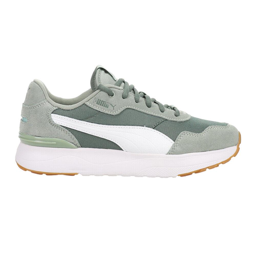 Puma R78 Voyage Eucalyptus Lace Up Womens Green Sneakers Casual Shoes 40221601