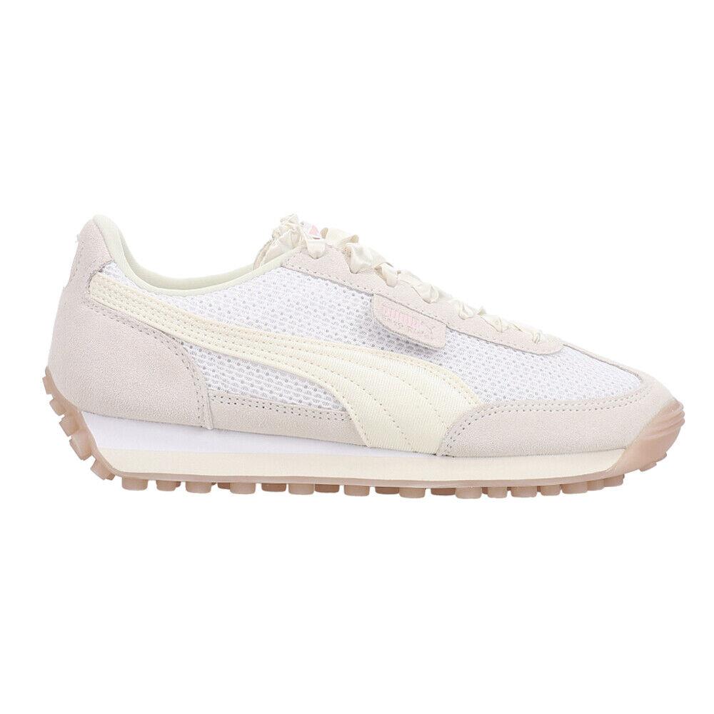 Puma Easy Rider Ballet Lace Up Womens Beige White Sneakers Casual Shoes 401069