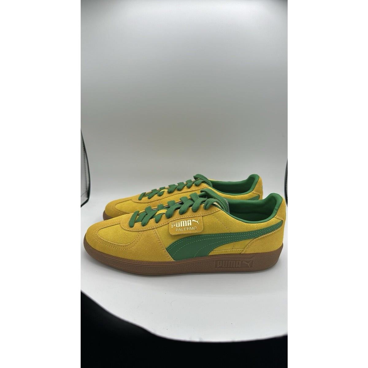 Size 11 - Puma Palermo Pel Yellow Archive Green