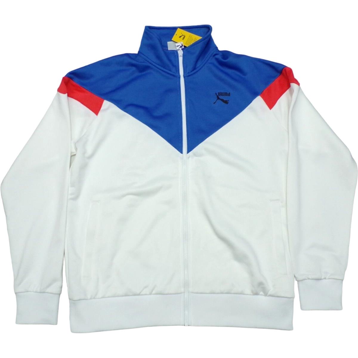 Upside Down Logo Flaw - Puma Iconic Mcs Track Jacket PT Mens Large 596443