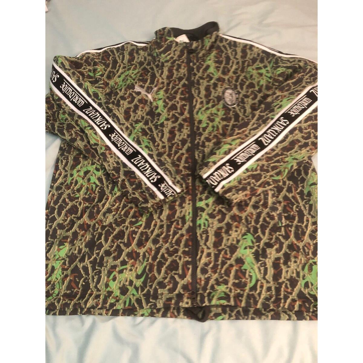 Puma X Sankuanz Track Zip Jacket Camouflage Mens Size M