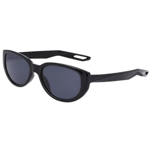 Nike FN0303 NV07 010 Sunglasses Black/dark Grey Cat Eye 55mm