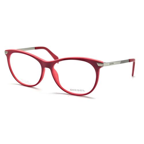 Diesel DL5219 068 Red Eyeglasses 54-14 135