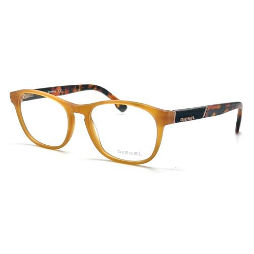 Diesel Denim DL5190 040 Matte Yellow Eyeglasses 52-17 145