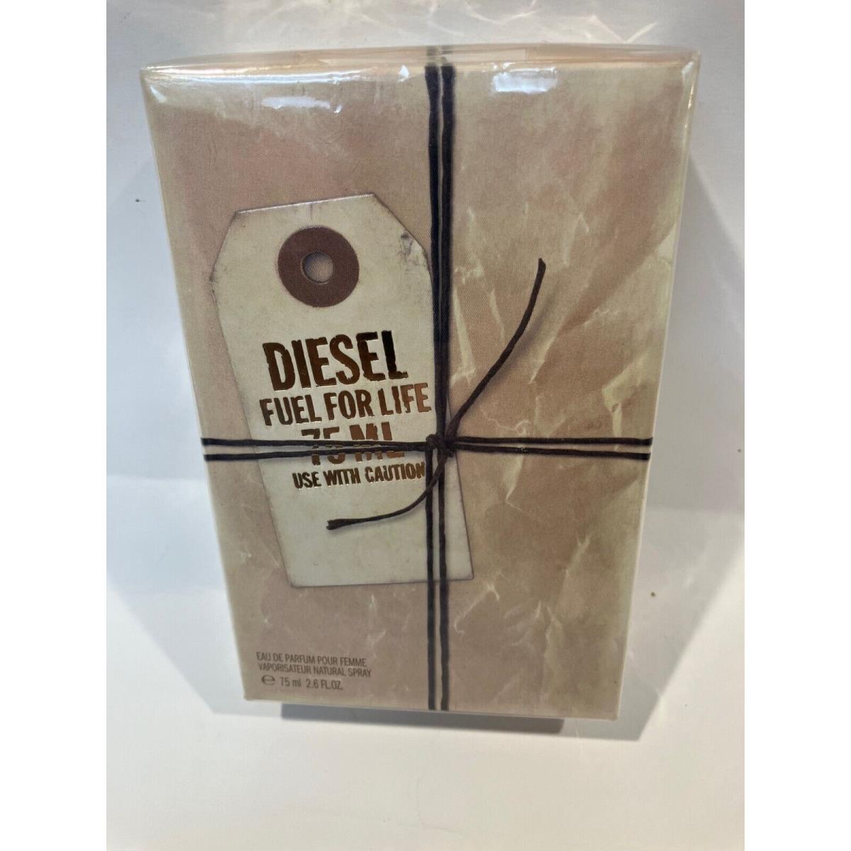 Diesel Fuel For Life 2.6oz Edp Spray For Women Rare