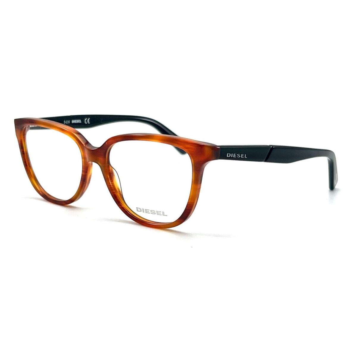 Diesel DL5239 054 Red Havana Eyeglasses 52-15 140