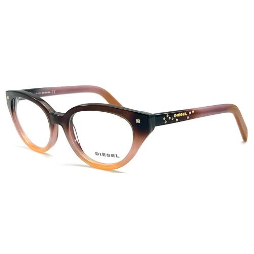 Diesel DL5057 050 Dark Brown Eyeglasses 51-16 140