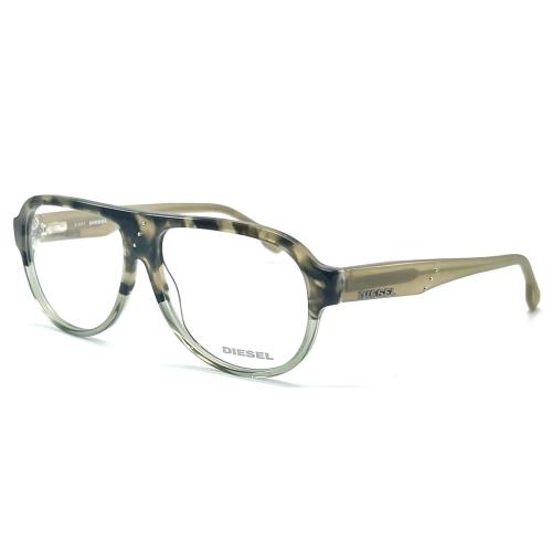 Diesel DL5003 50A Shaded Green Havana Eyeglasses 56-13 145