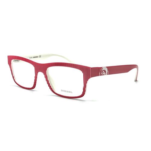 Diesel DL5034 068 Red Eyeglasses 52-18 135