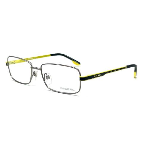 Diesel DL5047 015 Matte Light Ruthenium Eyeglasses 54-17 140